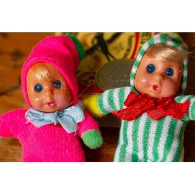 Retro Luciferpopjes, luciferpopje uit 70er jaren,