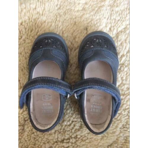 Clarks donkerblauwe baby meisjes schoentjes maat 20