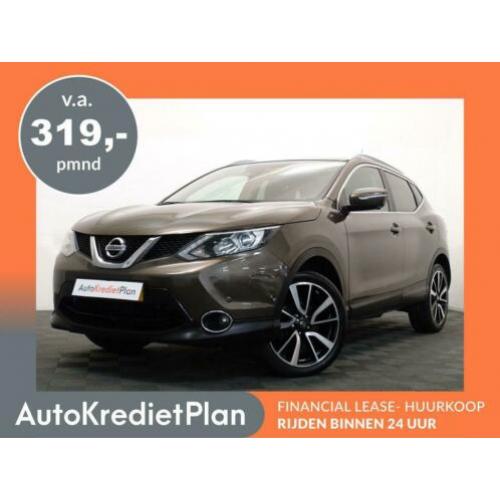Nissan QASHQAI 1.2 Turbo Connect Edition , Panoramadak, Leer