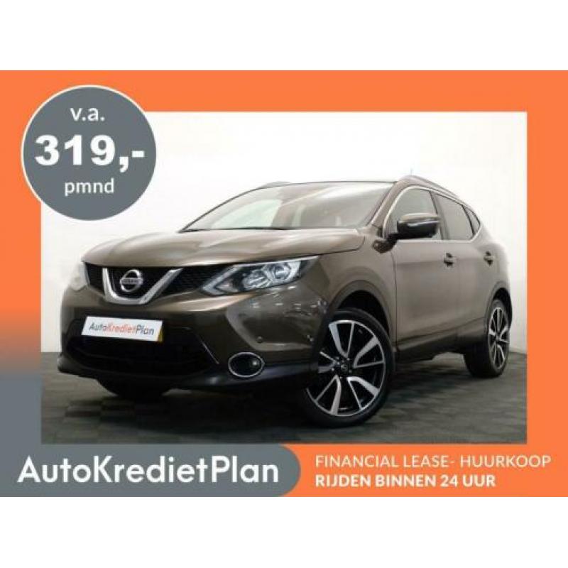 Nissan QASHQAI 1.2 Turbo Connect Edition , Panoramadak, Leer