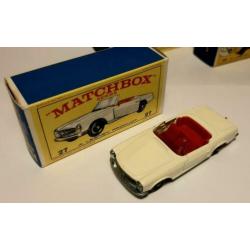 Matchbox, Lesneny, # 27b, Mercedes 230 SL, mint/b