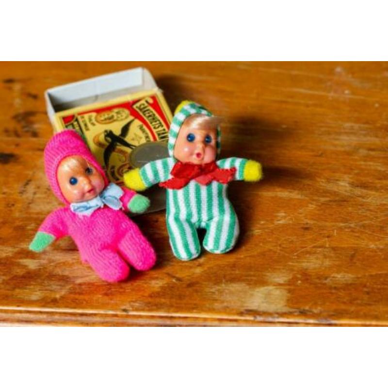 Retro Luciferpopjes, luciferpopje uit 70er jaren,