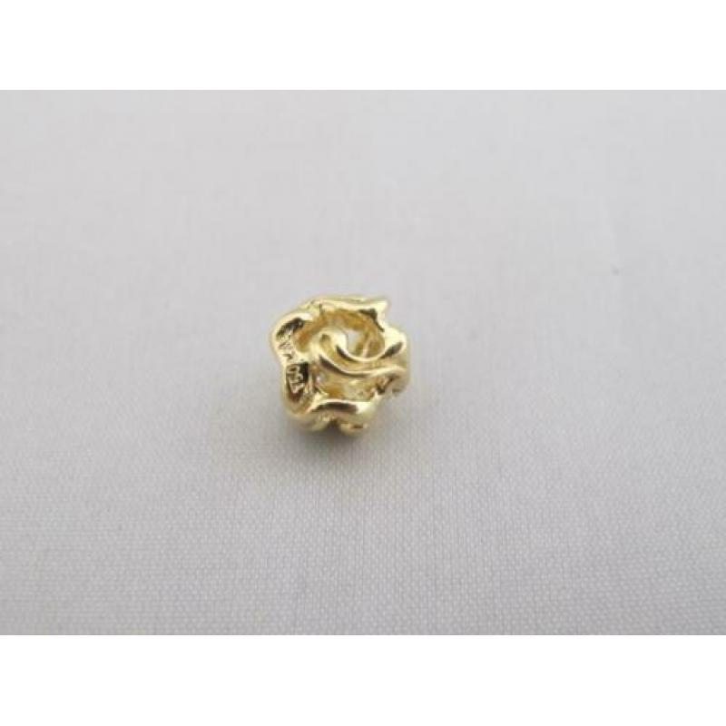 Trollbeads Witte Wieven Goud 750/18 Krt IN NIEUWSTAAT! G-744