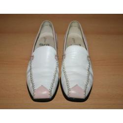 Ara leren witte schoenen maat 40
