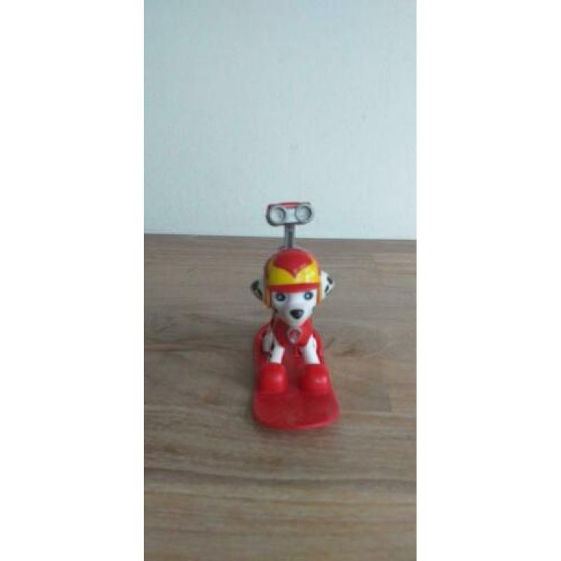 Paw Patrol figuren Marshall, Rocky, Rubble en Chase