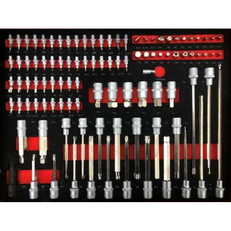 Aanbieding! Mastertools Gereedschapswagen, 7 lades 6 vol