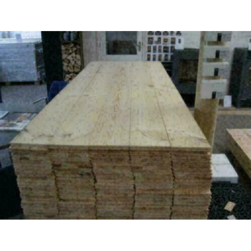 Brede grenen planken / vloerdelen (MOOIE KWALITEIT) 180mm