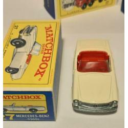 Matchbox, Lesneny, # 27b, Mercedes 230 SL, mint/b