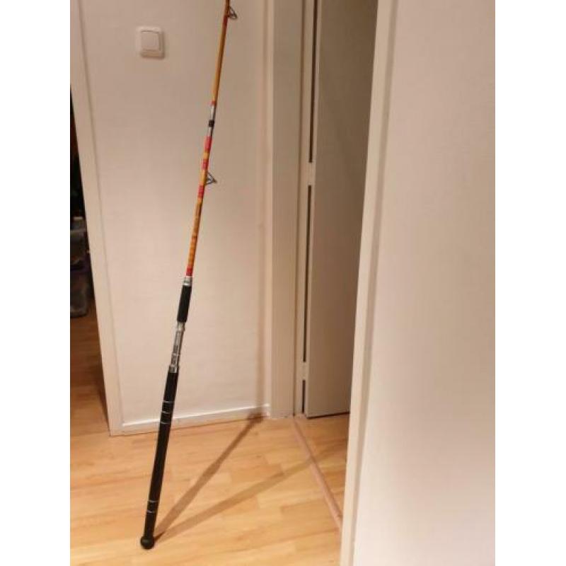 Visspullen, boothengels, vaste hengels Shakespeare, DAM