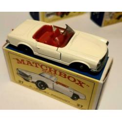 Matchbox, Lesneny, # 27b, Mercedes 230 SL, mint/b