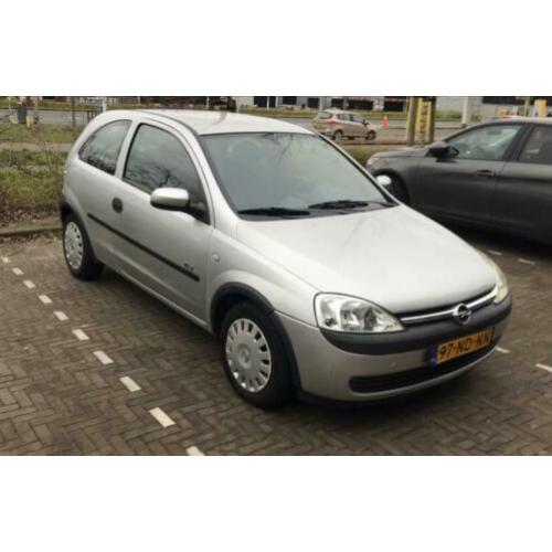 Opel Corsa 1.2 16V 3D 2003 Grijs VERKOCHT