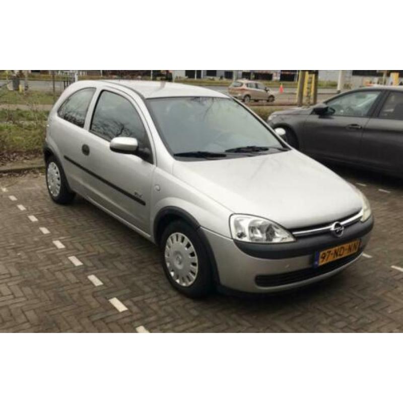 Opel Corsa 1.2 16V 3D 2003 Grijs VERKOCHT