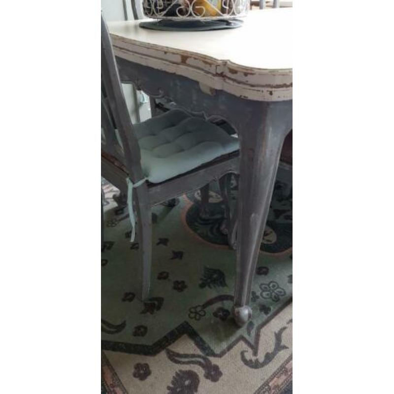 Brocante romantische tafel