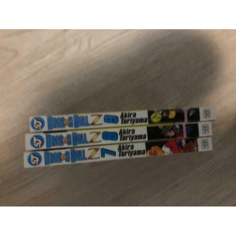Dragon ball z manga 1-9