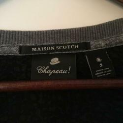 Maison scotch trui maat 3 dames