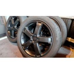 Ford ST Velgen en Banden 205 50 17 zomerbanden 5×108. 63.4