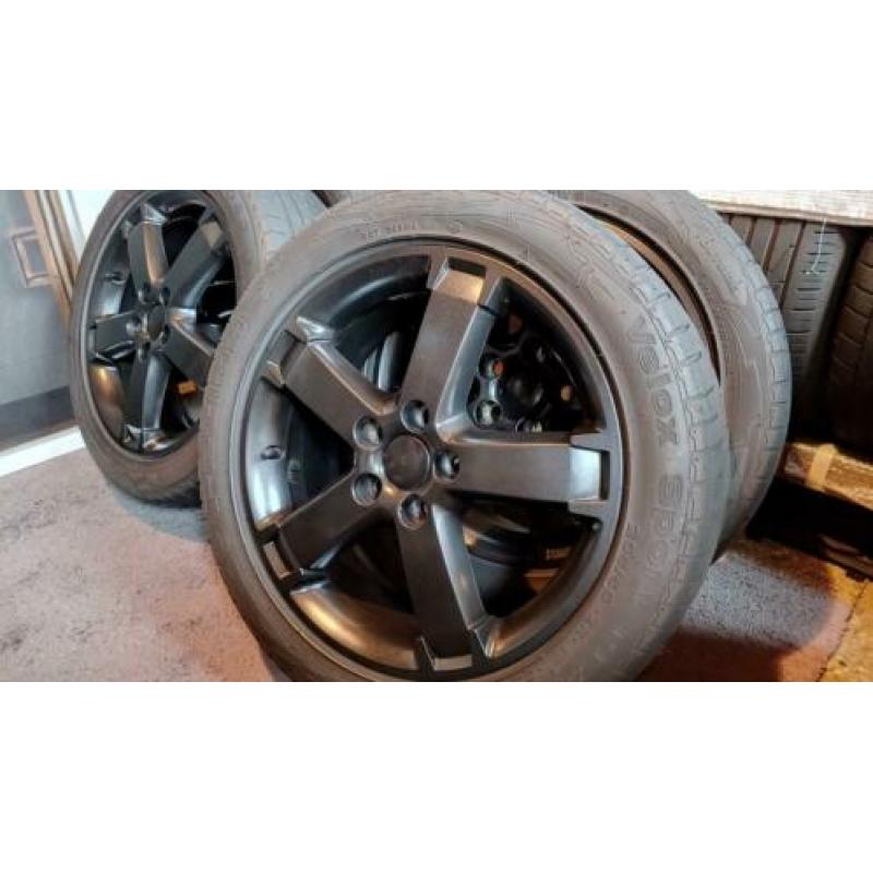 Ford ST Velgen en Banden 205 50 17 zomerbanden 5×108. 63.4