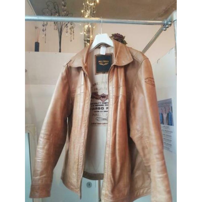 Leren jas van Pal Mall maat XL