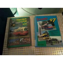 Diverse jaarboekjes tram+spoorwegen
