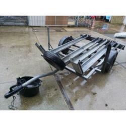 Gegalvaniseerde motor scooter trailer 650 euro