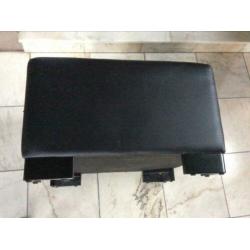 Hocker zwart leaderlook