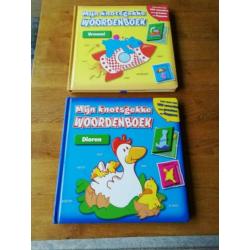 9 leuke kinder boekjes met flapjes en doorkijkjes en CD