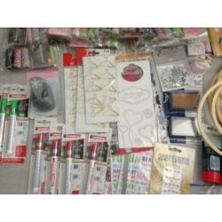 Partij hobby artikelen 83 stuks