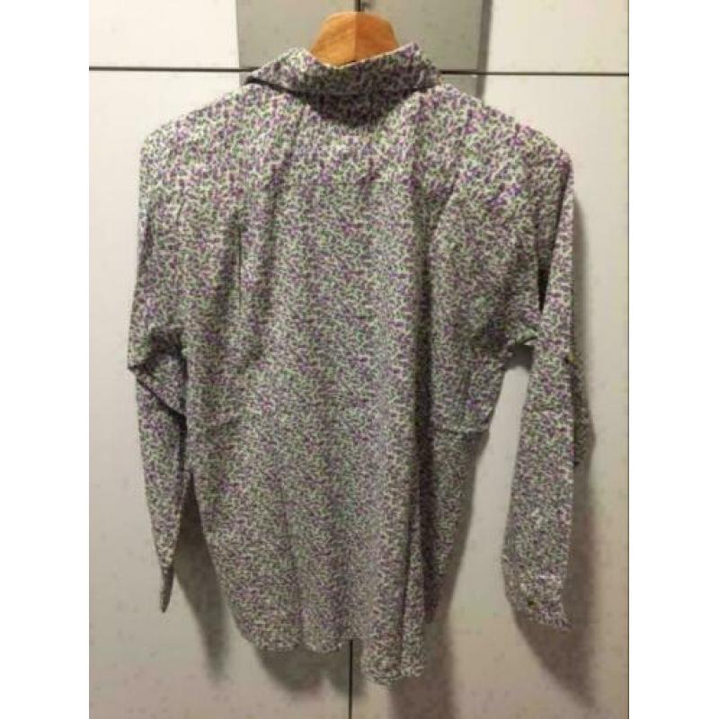 Floral print blouse, maat; m/l