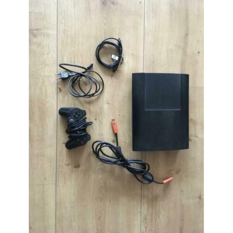 PlayStation 3 12/go +14 spellen +500 gb harde schijf