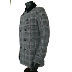 GSTAR Tweed Zomerjas/Colbert. Maat L. Kleur Grijs Geruit.