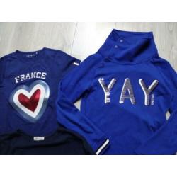 146-152/Leuk meidenpakket met diverse leuke kleding