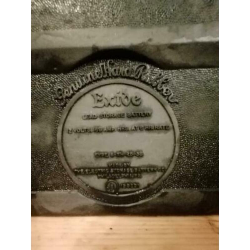 Amerikaanse vrachtwagen accu Exide ww2
