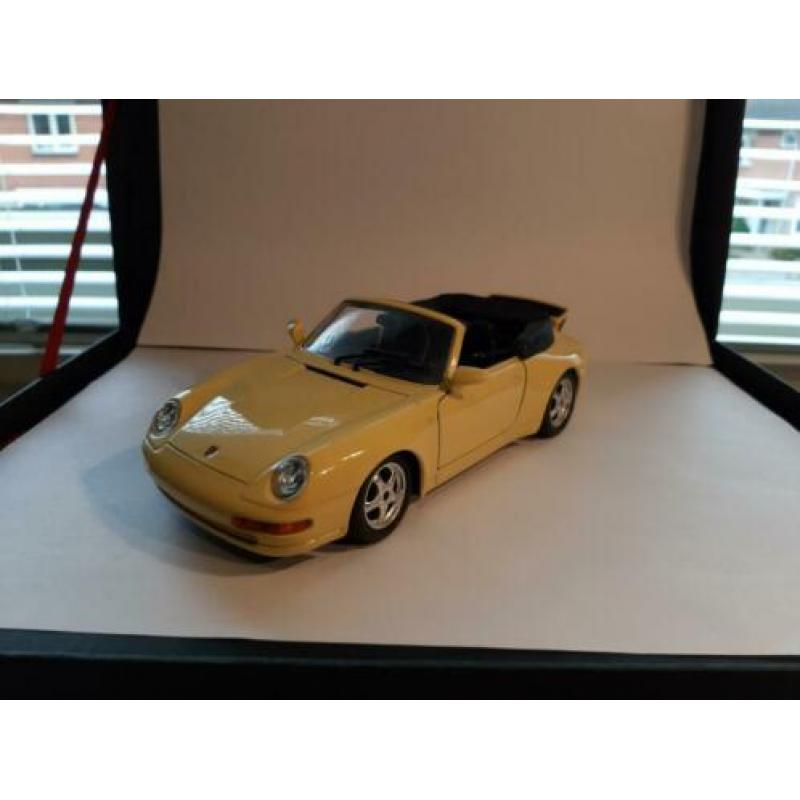 Porsche modelauto miniatuurauto 1:24 verzameling