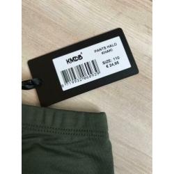 NIEUW pants khaki maat 110