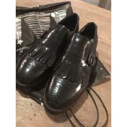 Maripe schoenen donkerblauw leer mt 36 in nieuwstaat!