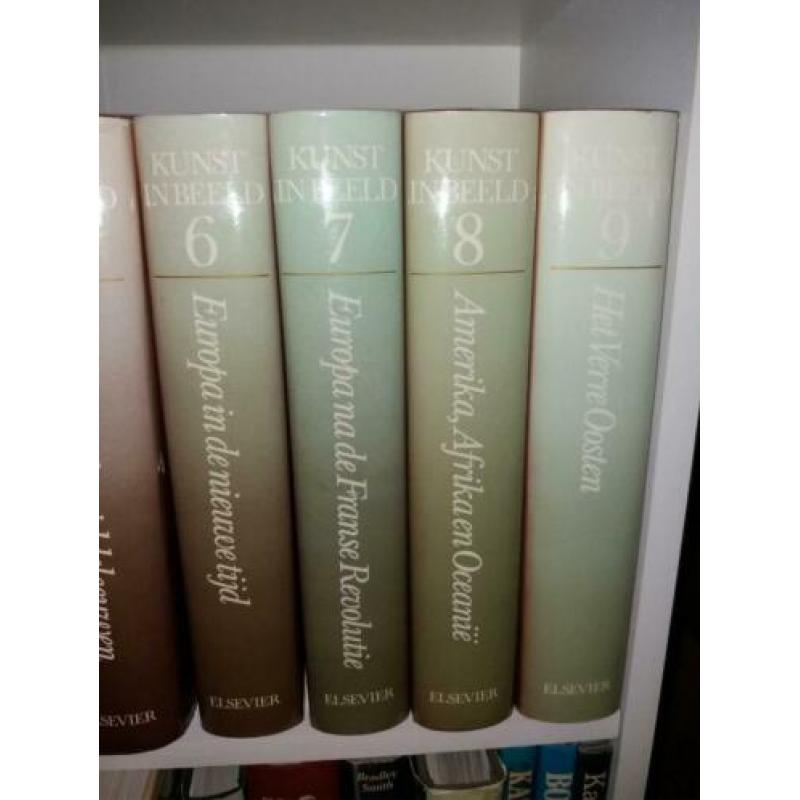 Kunst in beeld Encyclopedie Elsevier, 1978/1980 - 9 delen
