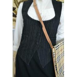 Gilet WATCHER waistcoat giletje maat 42 vintage