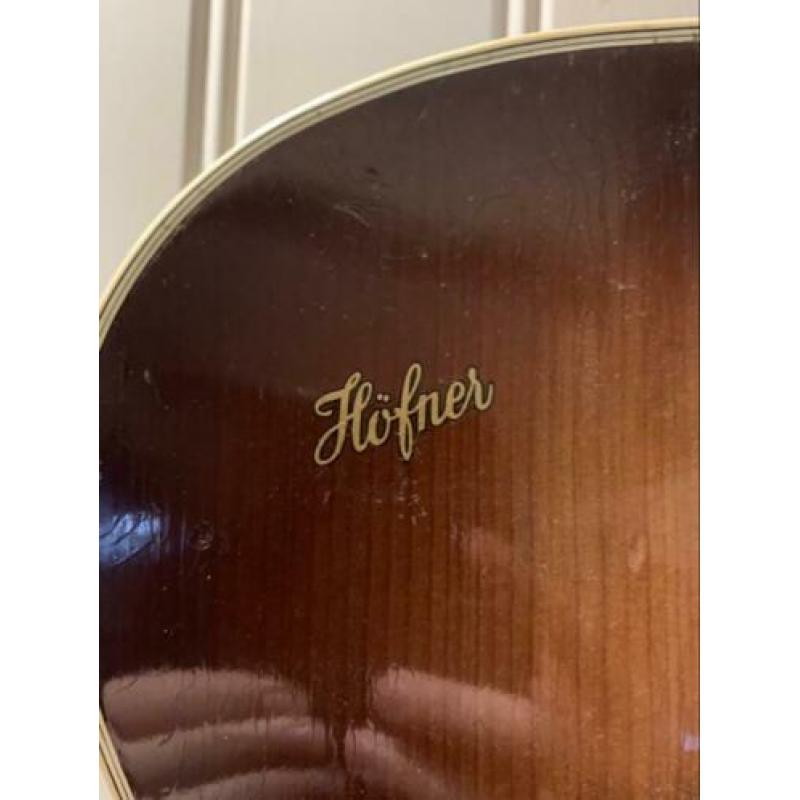 Hofner 1961 archtop hollowbody vintage jazz