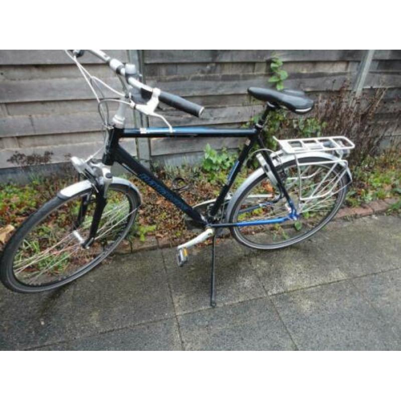 sportieve herenfiets 61 batavus soccoro kleur blauw fiets