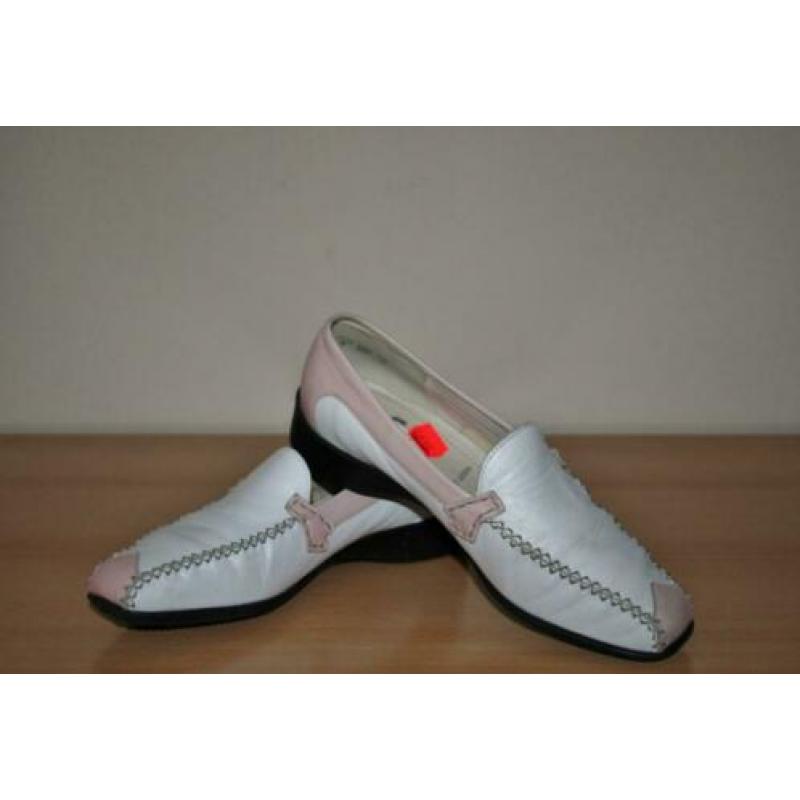 Ara leren witte schoenen maat 40