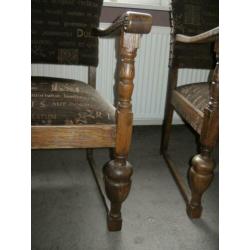 2 bolpoot fauteuils