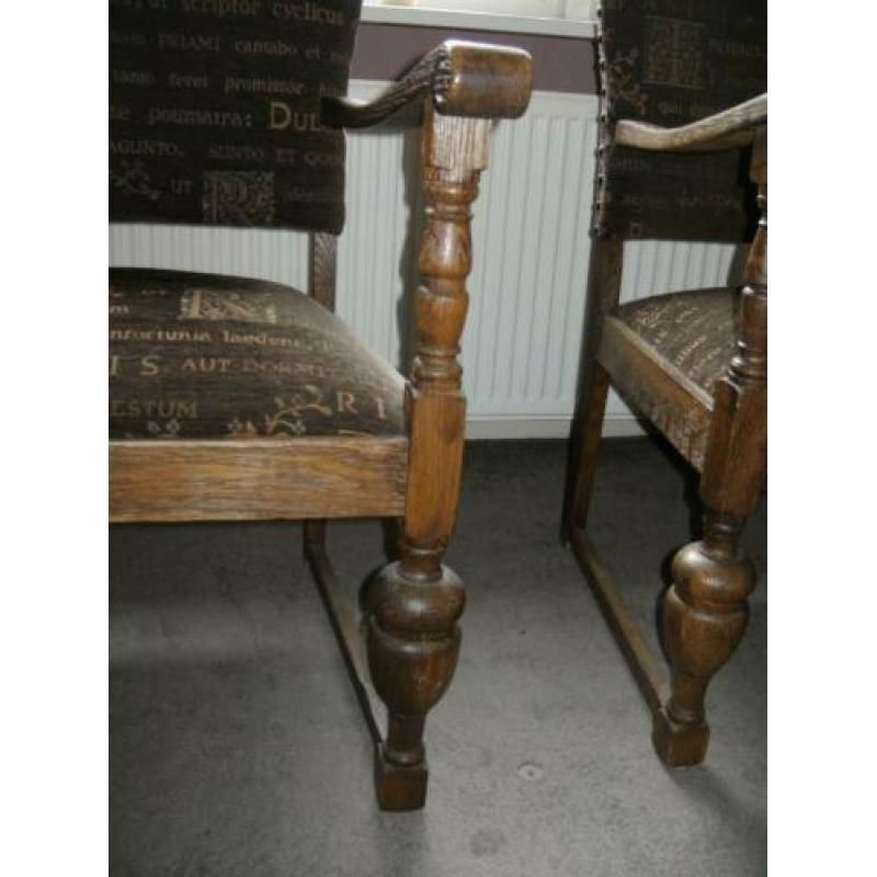 2 bolpoot fauteuils
