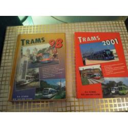 Diverse jaarboekjes tram+spoorwegen