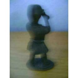 tinnen beeldje oude ambacht 3 8,5 cm