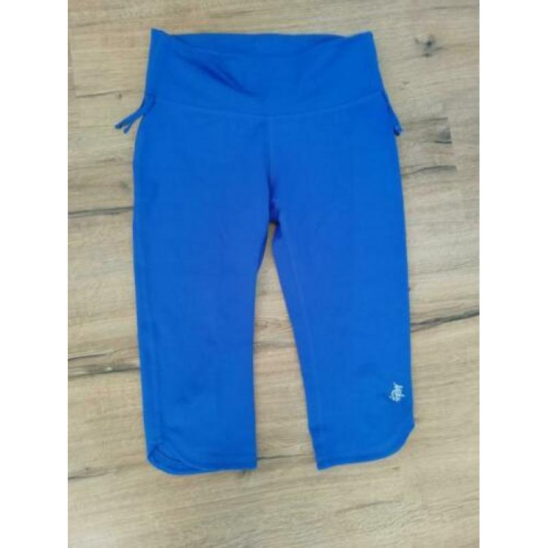 Mika yoga wear Audrey Capri legging blauw M/L