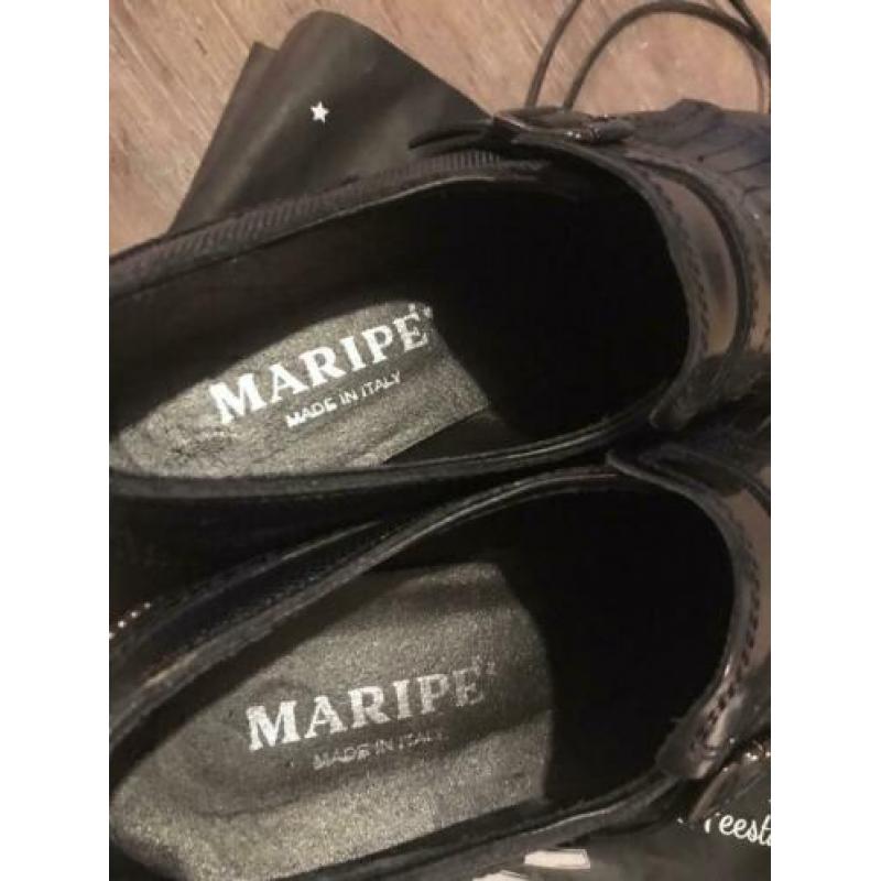 Maripe schoenen donkerblauw leer mt 36 in nieuwstaat!
