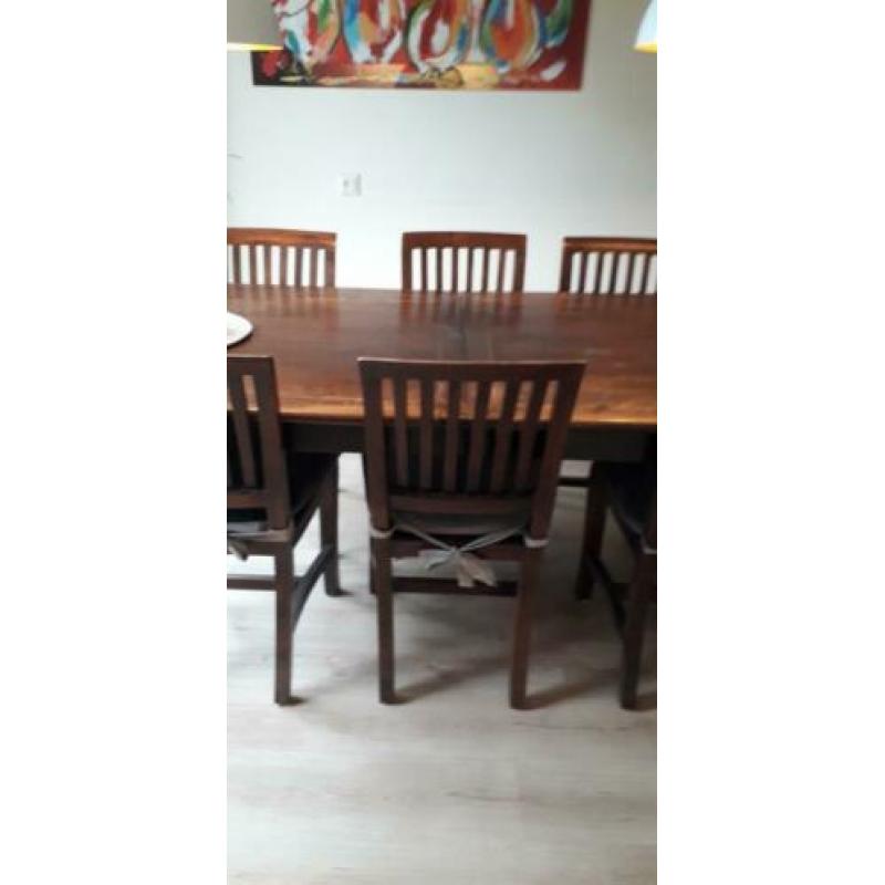 Eetkamer stoel 6.