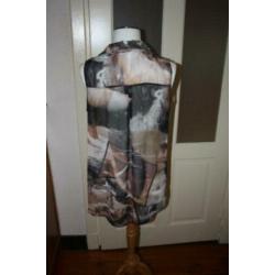 Top blouse bruin Enjoy mt L OPRUIMING