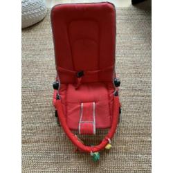 Rode wipper met speeltjes te koop