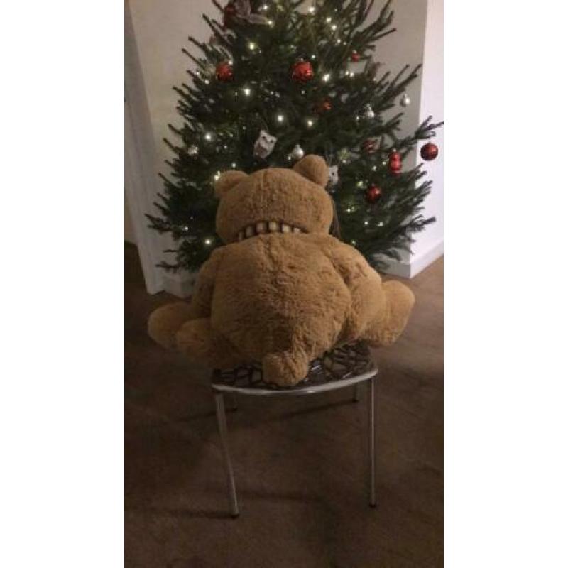 Leuke knuffelbeer 85 cm groot!